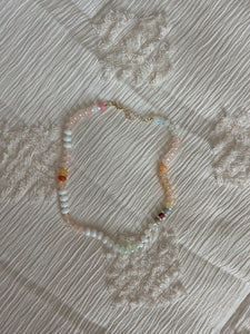 Rainbow Beaded Necklace