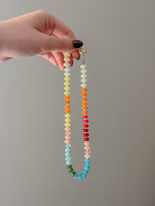 Rainbow Beaded Necklace