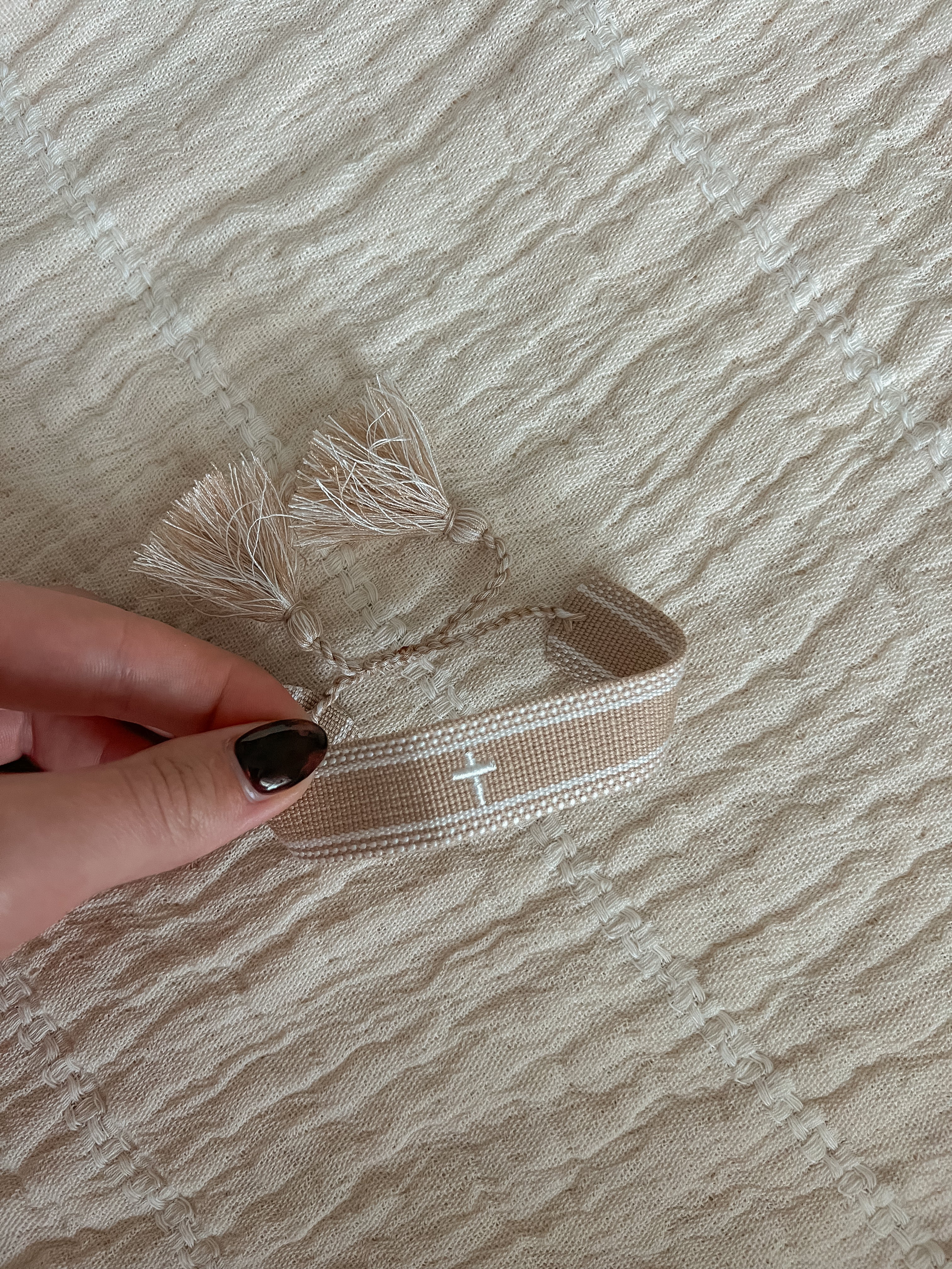 Woven Cross Bracelet