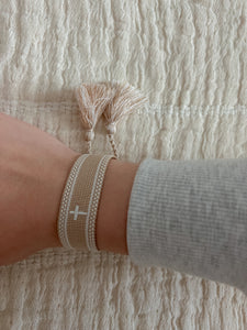 Woven Cross Bracelet
