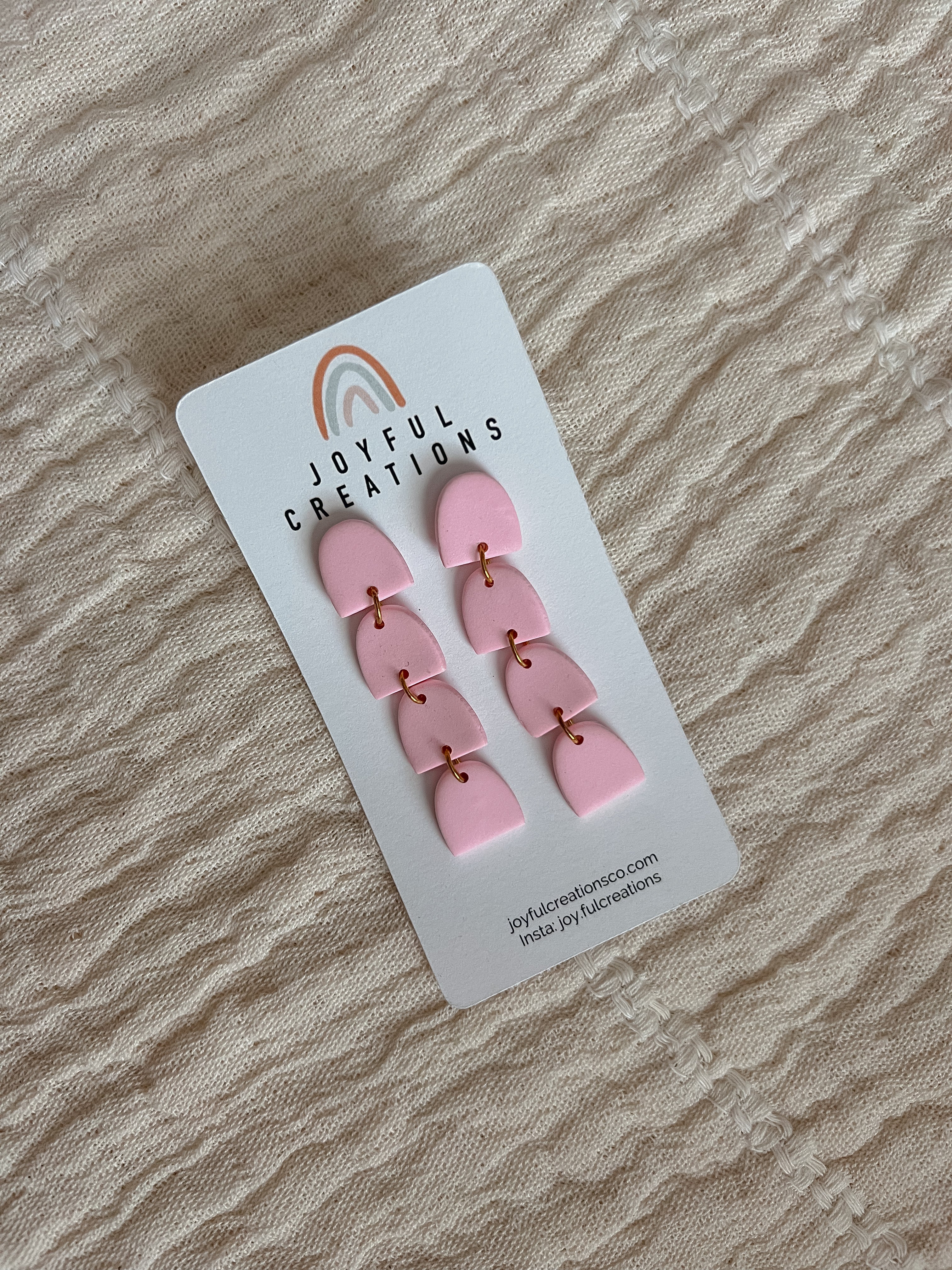 Pink Tiered Statements