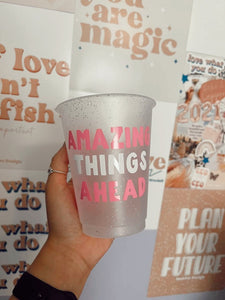 Amazing Things Ahead Mini Tumbler