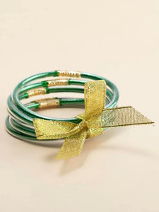 Green Bangle Set