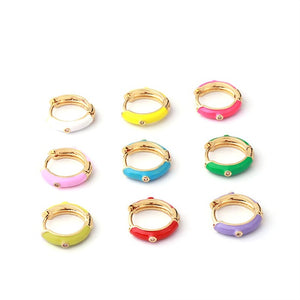 Rainbow Mini Hoops