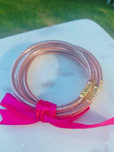 Rose Gold Bangle Set