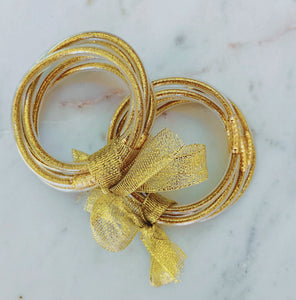 Gold Bangle Set