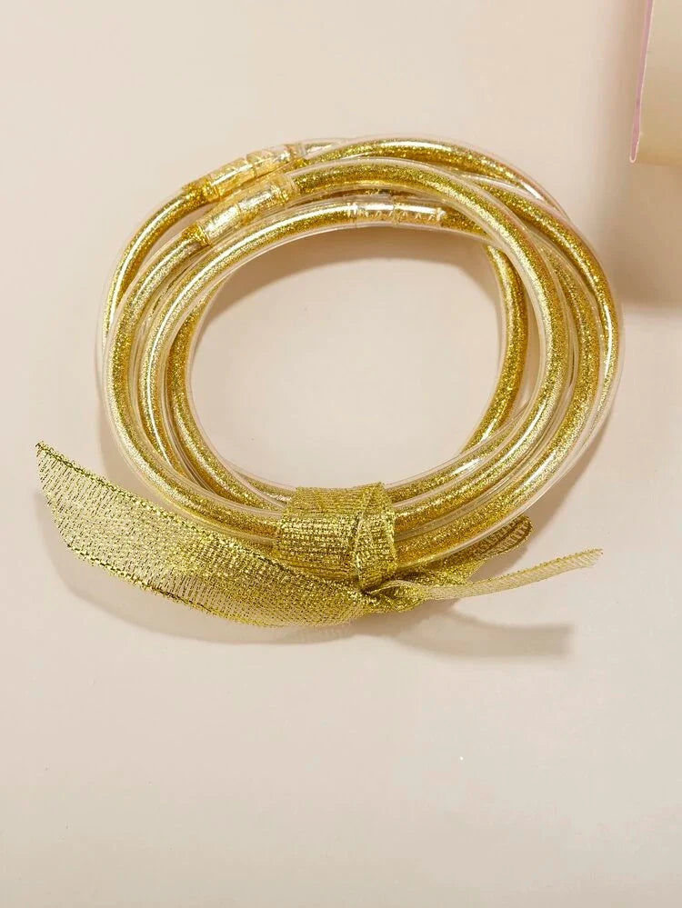 Gold Bangle Set